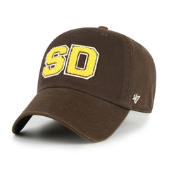 San Diego Padres '47 Women's Zoey Clean Up Adjustable Hat - Brown - 47 brand Online