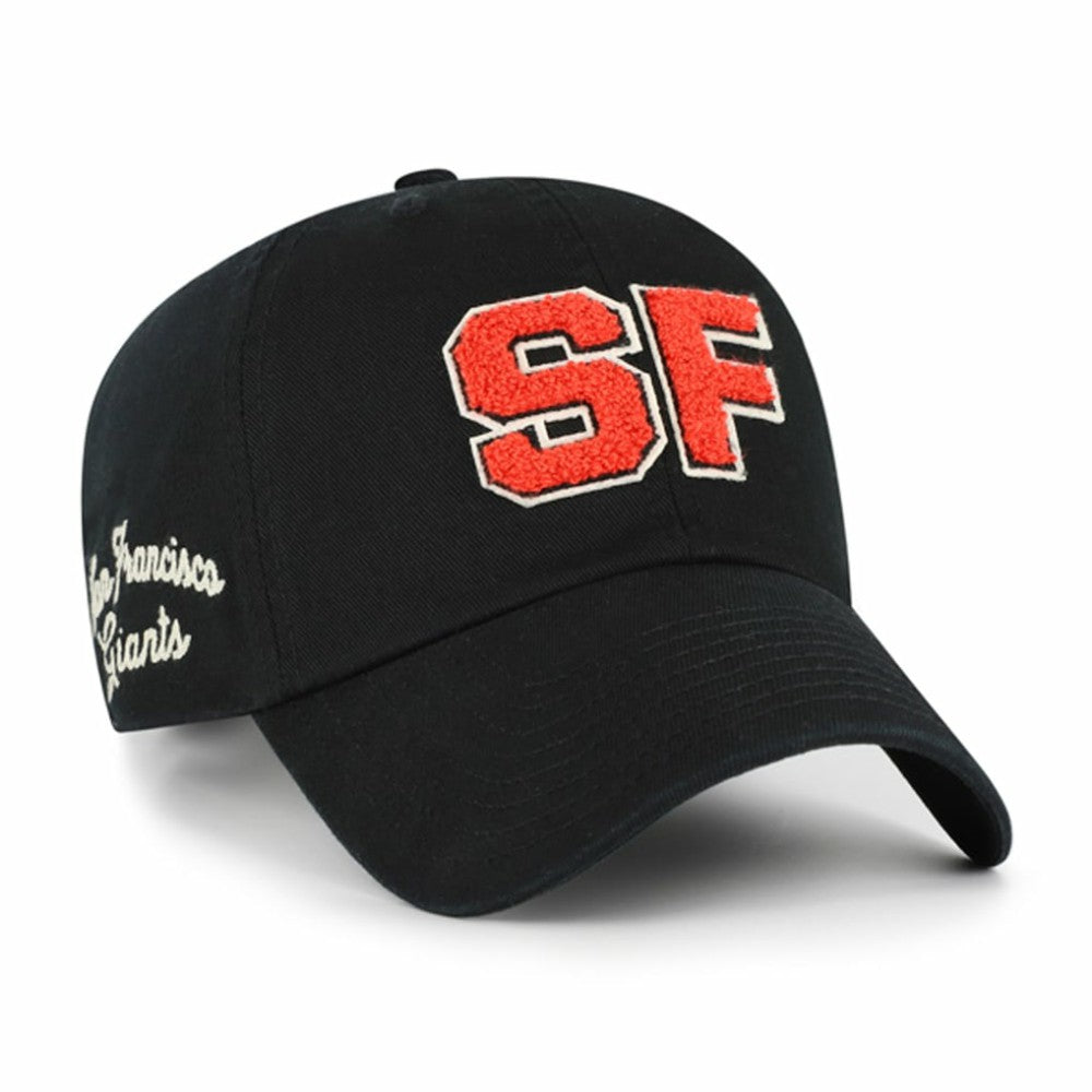 San Francisco Giants '47 Women's Zoey Clean Up Adjustable Hat - Black - 47 brand Online