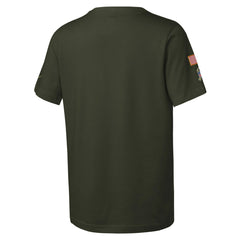 Nike Houston Texans Youth 2025 Salute to Service Sideline Dri-FIT T-Shirt Olive