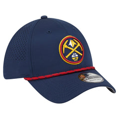 Denver Nuggets Featherweight Poly Rope Flex 39Thirty Hat for sale Navy | New Era Near Me