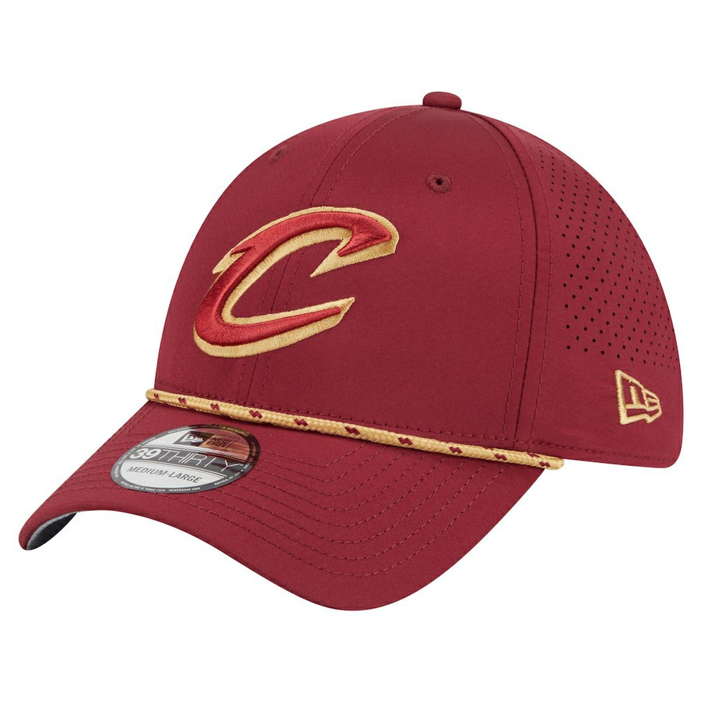 Cleveland Cavaliers Featherweight Poly Rope Flex 39Thirty Hat for sale Wine | New Era discount