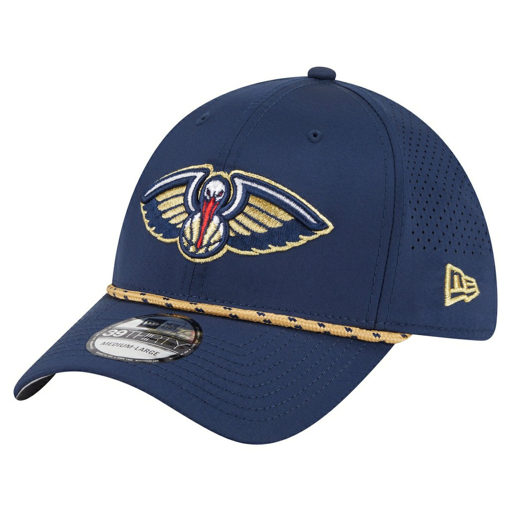 New Orleans Pelicans Featherweight Poly Rope Flex 39Thirty Hat Navy | New Era outlet