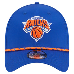 New York Knicks Featherweight Poly Rope Flex 39Thirty Hat Blue | New Era US