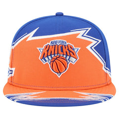 New York Knicks Break 59FIFTY Fitted Hat Blue/Orange | New Era Near Me