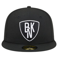 Brooklyn Nets Deceptor 59FIFTY Fitted Hat Black | New Era US