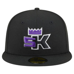 Sacramento Kings Deceptor 59FIFTY Fitted Hat Black | New Era outlet