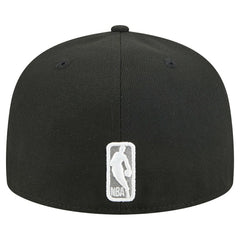 Brooklyn Nets Tri-Hit 59Fifty Fitted Hat Black | New Era