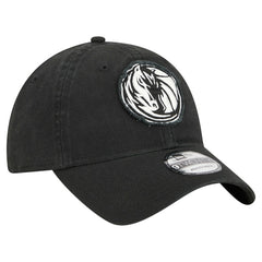 Dallas Mavericks Stamp Fabric Applique 9TWENTY Adjustable Hat for sale Black | New Era for sale