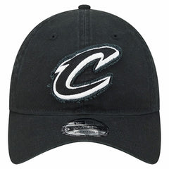 Cleveland Cavaliers Stamp Fabric Applique 9TWENTY Adjustable Hat for sale Black | New Era discount