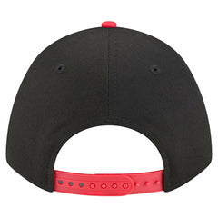 Chicago Bulls Bold Arch COOLERA 9FORTY A-Frame M-Crown Adjustable Hat Black | New Era US