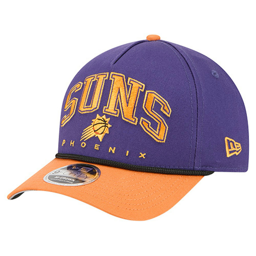 Phoenix Suns Bold Arch COOLERA 9FORTY A-Frame M-Crown Adjustable Hat Purple | New Era for sale