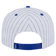 Golden State Warriors Deceptor Pinstripe 9FIFTY Snapback Hat for sale White | New Era outlet