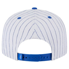 Dallas Mavericks Deceptor Pinstripe 9FIFTY Snapback Hat for sale White | New Era US