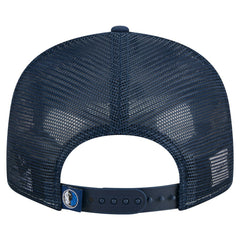 Dallas Mavericks Outdoor Split Panel 9FIFTY Snapback Hat for sale Blue/Navy | New Era US