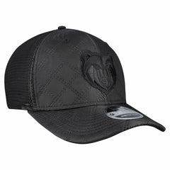 Memphis Grizzlies Quilted 9SEVENTY Trucker Adjustable Hat Black | New Era discount