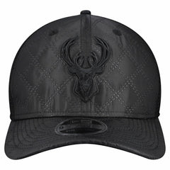 Milwaukee Bucks Quilted 9SEVENTY Trucker Adjustable Hat Black | New Era online