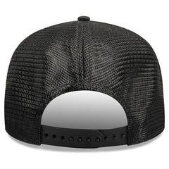 Boston Celtics Quilted 9SEVENTY Trucker Adjustable Hat Black | New Era for sale