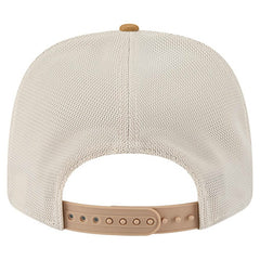 Dallas Mavericks Two-Tone 9SEVENTY Adjustable Trucker Hat for sale Tan/Light Brown | New Era for sale