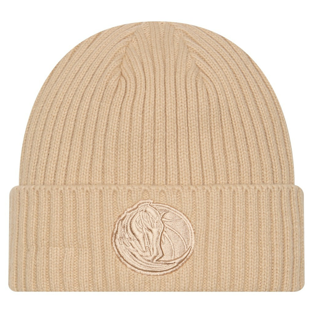 Dallas Mavericks Color Pack Cuffed Knit Hat for sale Tan | New Era online