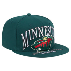 Minnesota Wild New Era Oversized Vintage Arch 59Fifty Fitted Hat - Green - NHL 202715411