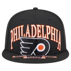 Philadelphia Flyers New Era Oversized Vintage Arch 59Fifty Fitted Hat - Black - NHL 202715414