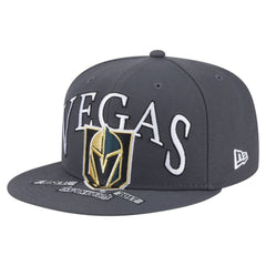 Vegas Golden Knights New Era Oversized Vintage Arch 59Fifty Fitted Hat - Gray - NHL 202715418