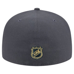 Vegas Golden Knights New Era Oversized Vintage Arch 59Fifty Fitted Hat - Gray - NHL 202715418