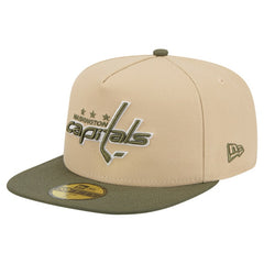 Washington Capitals New Era Color Pack Two-Tone 59FIFTY A-Frame Fitted Hat - Tan/Olive - NHL 202715420