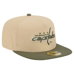 Washington Capitals New Era Color Pack Two-Tone 59FIFTY A-Frame Fitted Hat - Tan/Olive - NHL 202715420