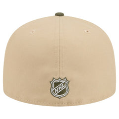 New York Rangers New Era Color Pack Two-Tone 59FIFTY A-Frame Fitted Hat - Tan/Olive - NHL 202715425