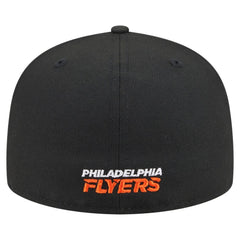 Philadelphia Flyers New Era Deceptor 59FIFTY Fitted Hat - Black - NHL 202715445