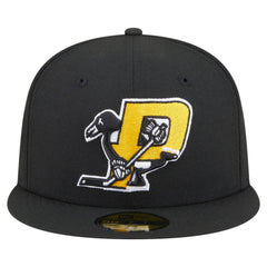 Pittsburgh Penguins New Era Deceptor 59FIFTY Fitted Hat - Black - NHL 202715446