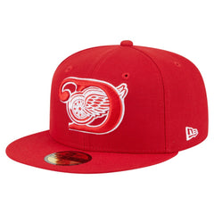 Detroit Red Wings New Era Deceptor 59FIFTY Fitted Hat - Red - NHL 202715460