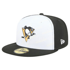 Pittsburgh Penguins New Era Repeat Two-Tone 59FIFTY Fitted Hat - White/Black - NHL 202715472