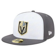 Vegas Golden Knights New Era Repeat Two-Tone 59FIFTY Fitted Hat - White/Gray - NHL 202715485