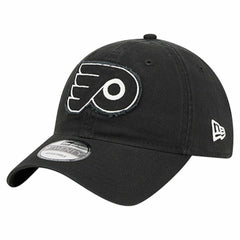 Philadelphia Flyers New Era Stamp Fabric Applique 9TWENTY Adjustable Hat - Black - NHL 202715518