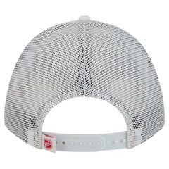 Chicago Blackhawks New Era Hockey Sock 9FORTY A-Frame M-Crown Adjustable Trucker Hat - White/Red - NHL 202715538