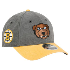 Boston Bruins New Era Mascot 2-Tone 9FORTY Adjustable Hat - Black/Gold - NHL 202715561