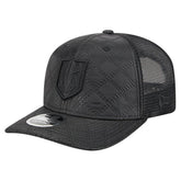 Vegas Golden Knights New Era Quilted Nylon 9SEVENTY Adjustable Trucker Hat - Black - NHL 202715666