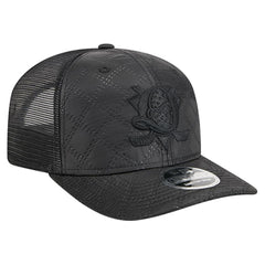 Anaheim Ducks New Era Quilted Nylon 9SEVENTY Adjustable Trucker Hat - Black - NHL 202715668