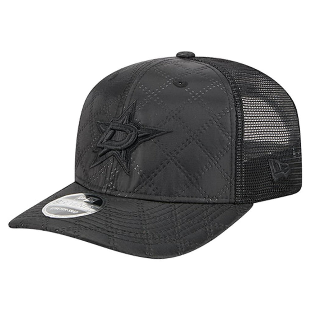 Dallas Stars New Era Quilted Nylon 9SEVENTY Adjustable Trucker Hat - Black - NHL 202715671