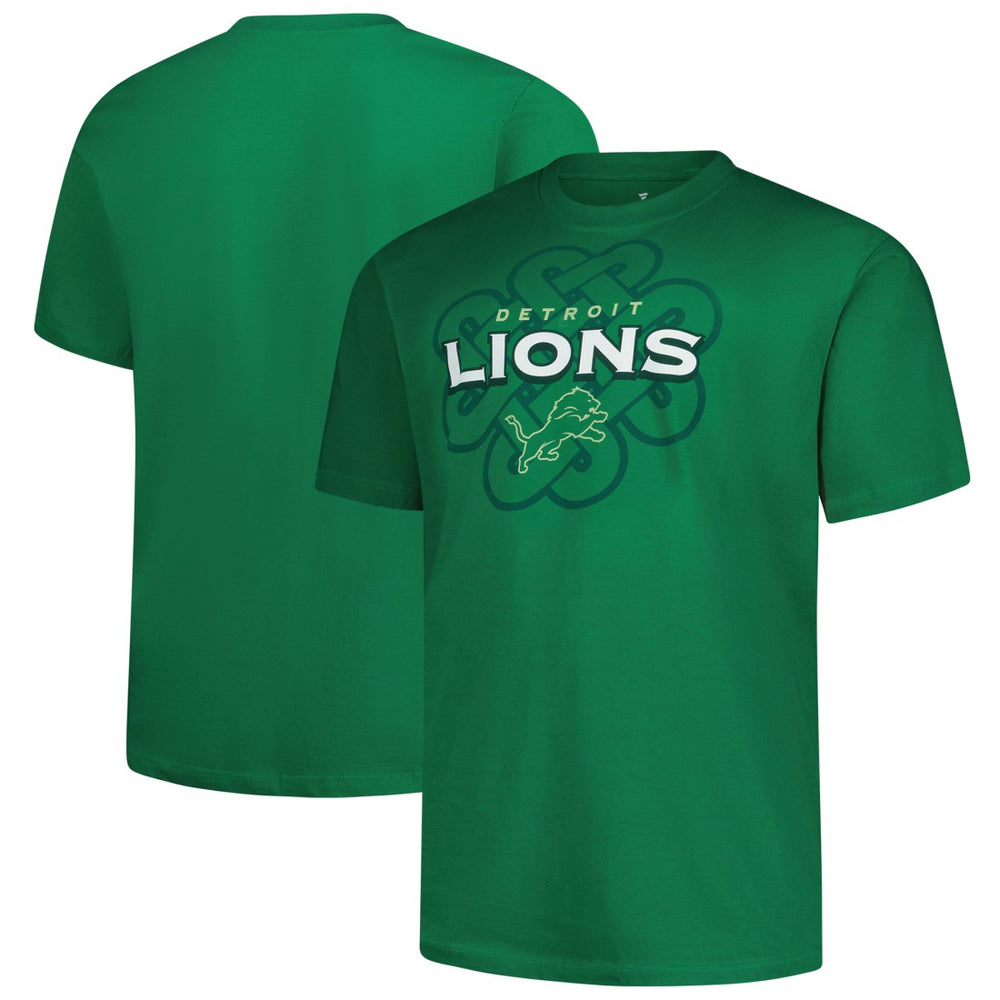 Fanatics Detroit Lions Big & Tall Celtic T-Shirt Kelly Green