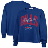 47 brand Buffalo Bills '47 Women's Plus Size Muse Sydney Long Sleeve T-Shirt Royal