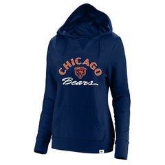 47 brand Chicago Bears '47 Women's Plus Size Whirlwind Naomi Hoodie Navy