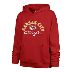 47 brand Kansas City Chiefs '47 Women's Plus Size Whirlwind Naomi Hoodie Red