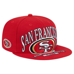 San Francisco 49ers New Era Oversized 59FIFTY Fitted Hat Scarlet