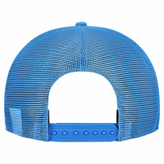 Los Angeles Chargers New Era Cork Split Panel 9FIFTY Trucker Snapback Hat Gray/Powder Blue
