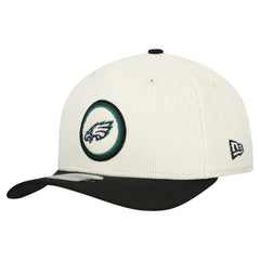 Philadelphia Eagles New Era Loyal Corduroy 9SEVENTY Adjustable Hat Stone