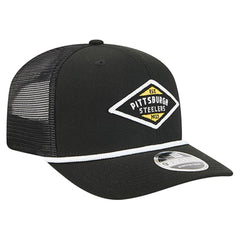 Pittsburgh Steelers New Era Team 9SEVENTY Adjustable Hat Black