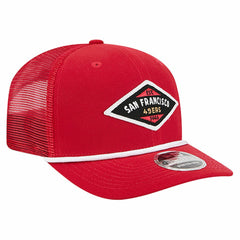 San Francisco 49ers New Era Team 9SEVENTY Adjustable Hat Scarlet